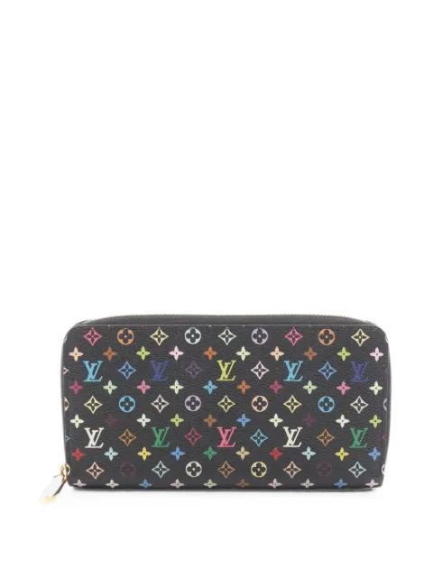 Louis Vuitton Pre-Owned 2012 Monogram Multicolore Zippy wallet Black 1098112CA3102
