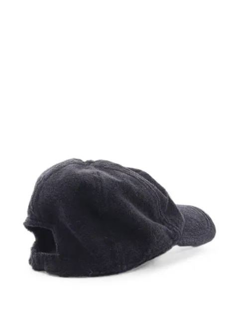 CHANEL Pre-Owned 1986-1988 logo cap Black 1097763