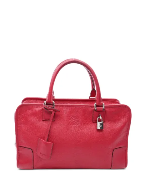 Loewe Pre-Owned 2000s 36 Amazona tote bag Red 1096993