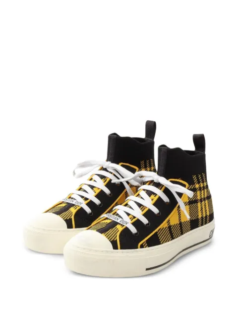 Christian Dior Pre-Owned 2010s Walk'n'Dior high-top sneakers Black 1097872