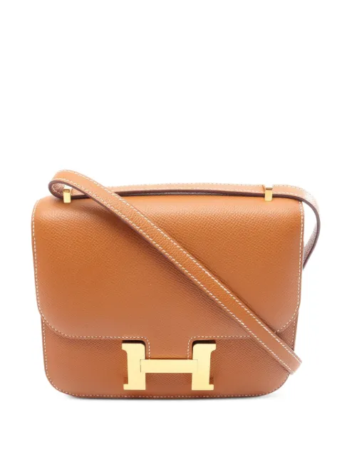 Hermès Pre-Owned 2024 Constance shoulder bag Brown 1099348W