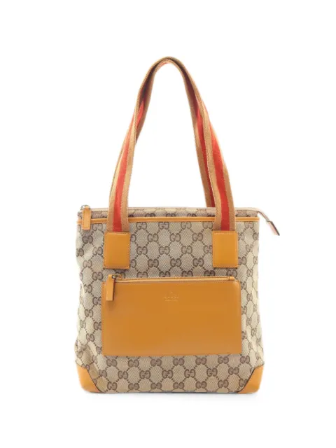 Gucci Pre-Owned 2000s GG canvas tote bag Neutrals 1095126