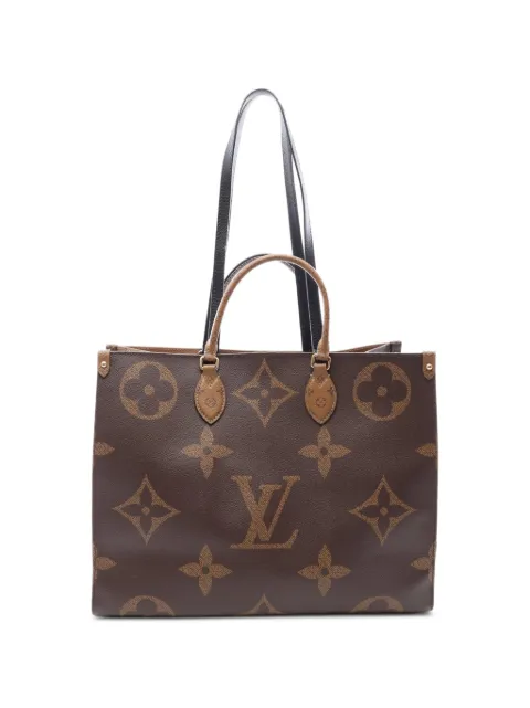 Louis Vuitton Pre-Owned 2021 GM OnTheGo Monogram tote bag Brown 1097041FN0261