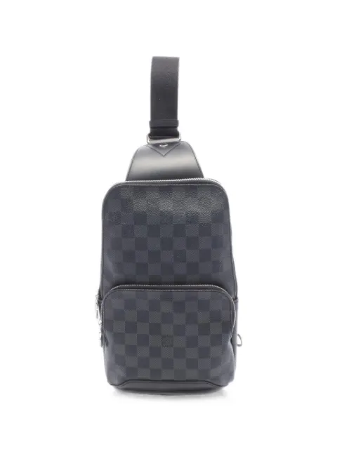 Louis Vuitton Pre-Owned 2018 Damier Graphite Avenue sling bag Black 1097981MB3198