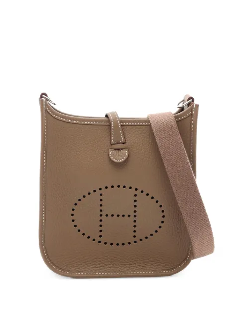 Hermès Pre-Owned 2025 TPM Evelyne Amazon shoulder bag Neutrals 1098108K