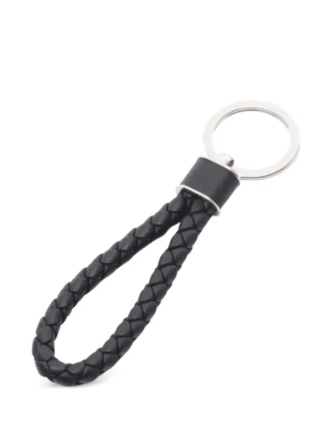 Bottega Veneta Pre-Owned Intrecciato key ring Black 1098940