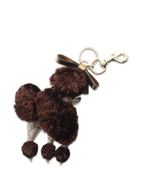 Gucci Pre-Owned 2010s Gutchori Lulu GG Plus poodle bag charm Brown 1095125