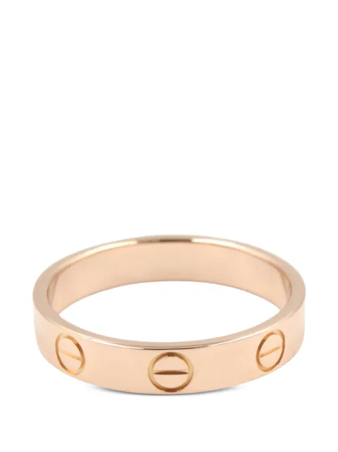 Cartier 2010s Love ring Pink 1095793
