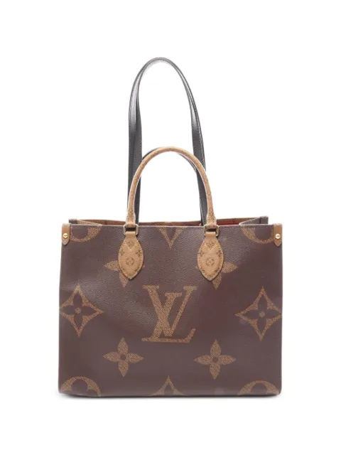 Louis Vuitton Pre-Owned 2010s MM OnTheGo Monogram tote bag Brown 1097513
