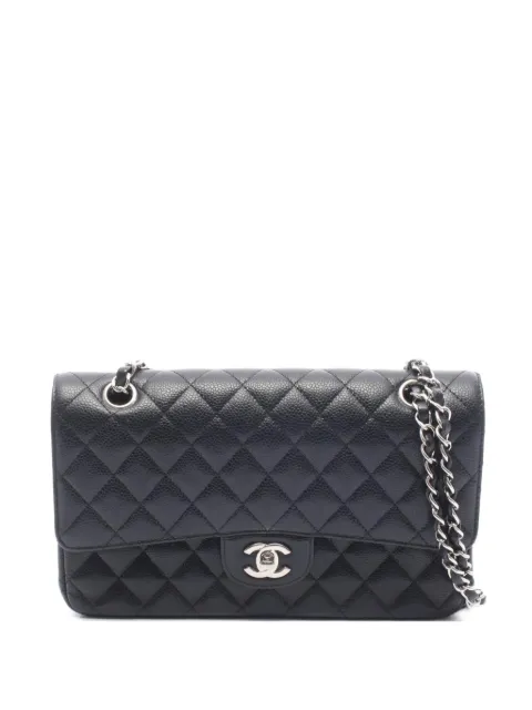 CHANEL Pre-Owned 2019 Matelassé Double Flap shoulder bag Black 109753428658217
