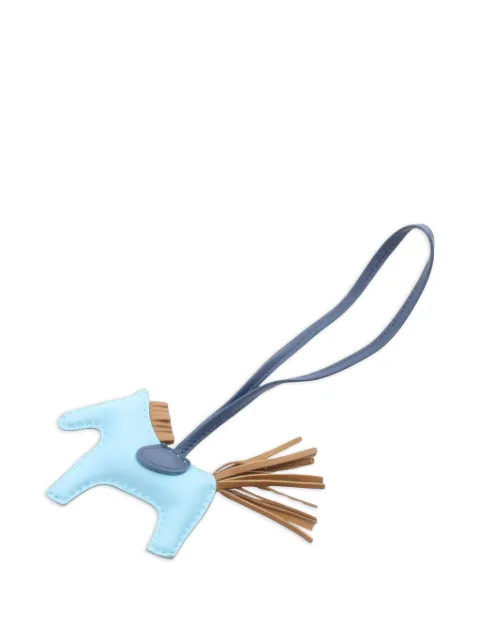 Hermès Pre-Owned 2019 Rodeo PM horse bag charm Blue 1089056D