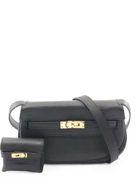 Hermès Pre-Owned 2024 Kelly Move cross body bag Black 1098076W