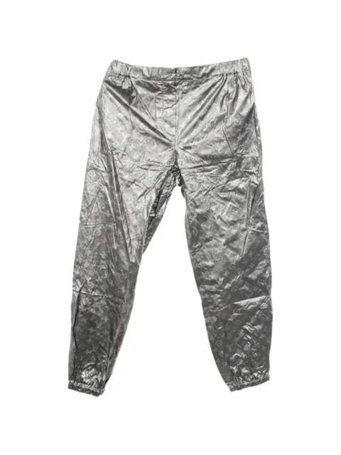 Louis Vuitton Pre-Owned 2010s Monogram trousers Grey 1093351