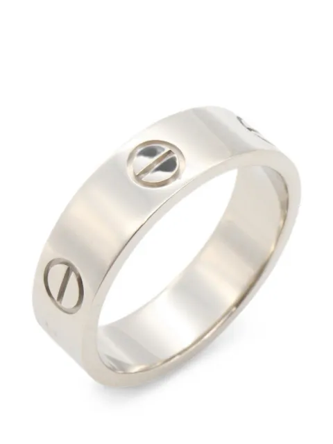 Cartier 2010s Love ring Silver 1096549
