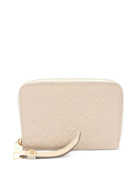 Louis Vuitton Pre-Owned 2012 Zippy Monogram Empreinte wallet Neutrals 1091095TS4122