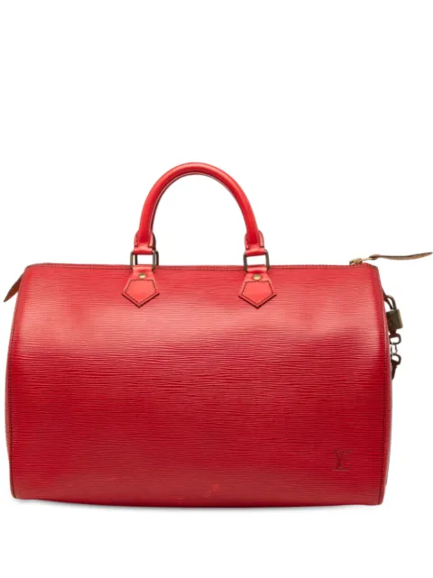 Louis Vuitton Pre-Owned 1990 Epi Speedy 35 boston bag Red XIJAUXPBE0QWY6TI