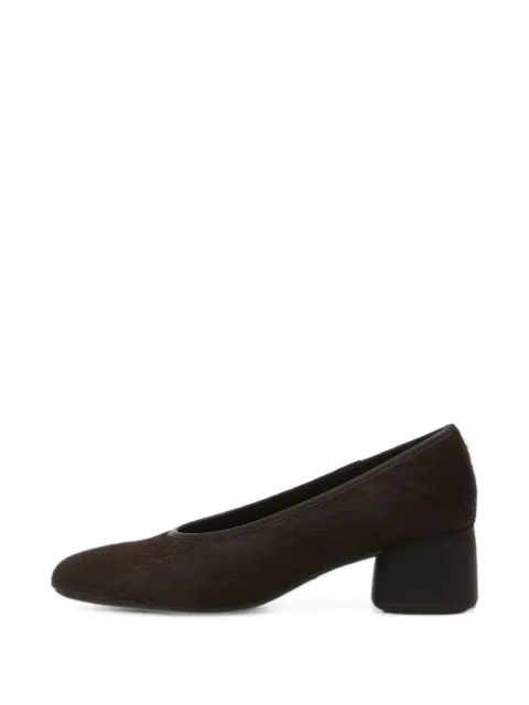 VAGABOND Livia pony-hair block-heel pumps Brown 595606135
