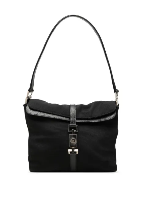 Gucci Pre-Owned 2000-2015 Canvas Jackie shoulder bag Black 62FHRXS99JDY866D