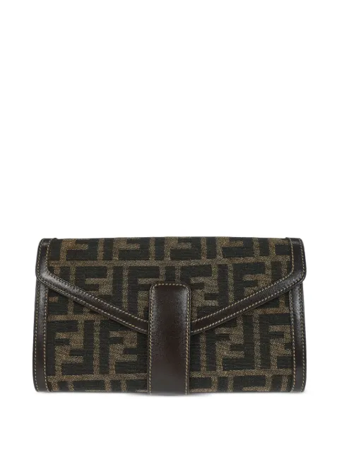 Fendi Pre-Owned 2008 Zucca wallet Brown 155198
