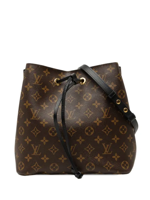 Louis Vuitton Pre-Owned 2019 Monogram Neonoe MM bucket bag Brown T7RYX4C41JKY72EI