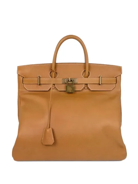 Hermès Pre-Owned 1998 45 Haut à Courroies handbag Brown 167085