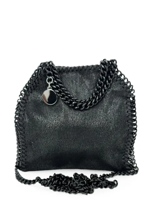 Stella McCartney Pre-Owned Falabella chain-trim tote bag Black RFCPUGBBA765961W