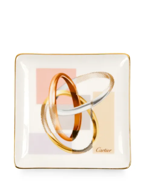 Cartier 2010s Trinity Ring porcelain organiser White 15016593
