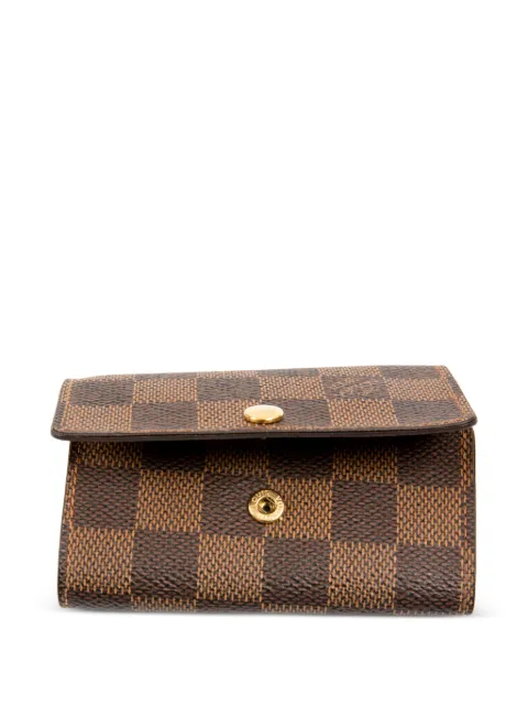 Louis Vuitton Pre-Owned 2000s Damier Ebène six-hook key-case Brown 15016589