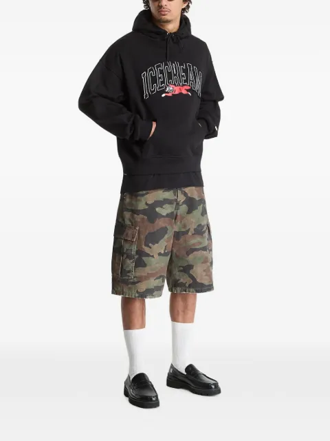 Billionaire Boys Club - Ice Cream College-appliqué hoodie Black ICPH26230
