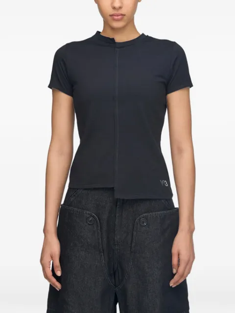 Y-3 fitted short sleeve T-shirt Black KS3868