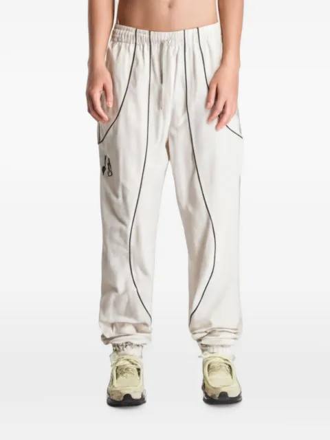 NEW ERA CAP New York Yankees contrast-piping track pants Neutrals 60897518