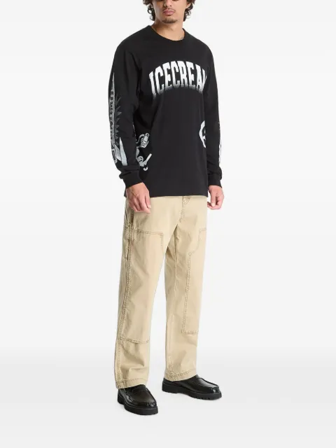 Billionaire Boys Club - Ice Cream Cones & Bones loose-fit jeans Neutrals ICWP26209