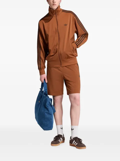 adidas Firebird side-stripe shorts Brown KS7509