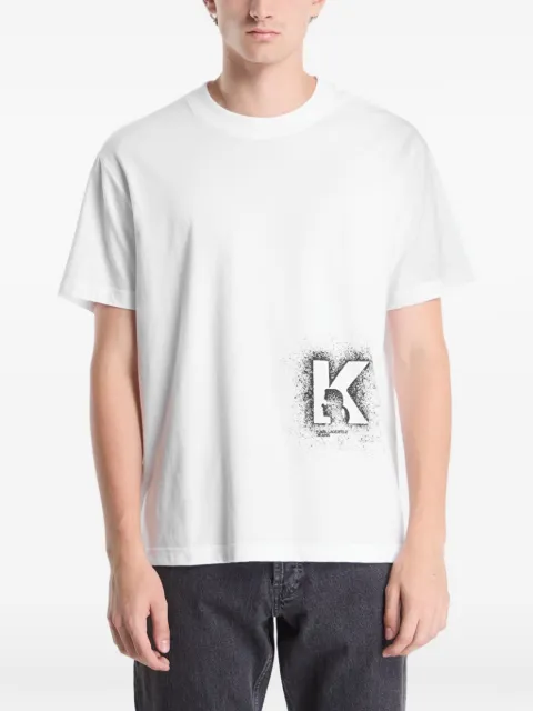 Karl Lagerfeld Jeans logo-print T-shirt White B3M17029100