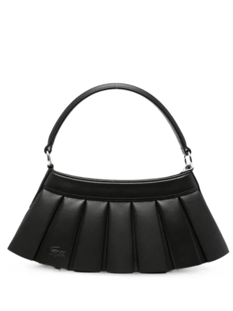 Lacoste pleated tote bag Black NU5465