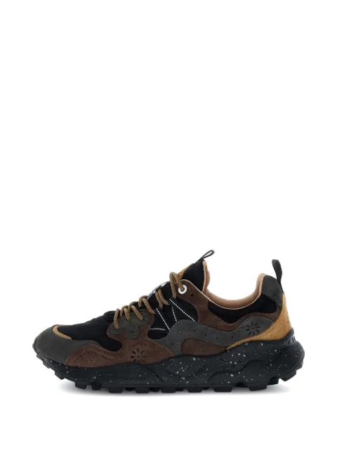 FLOWER MOUNTAIN Yamano 3 panelled sneakers Black 2017816011A16