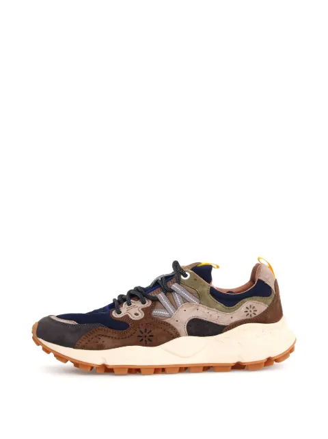 FLOWER MOUNTAIN Yamano 3 low-top sneakers Brown 2017816013B06
