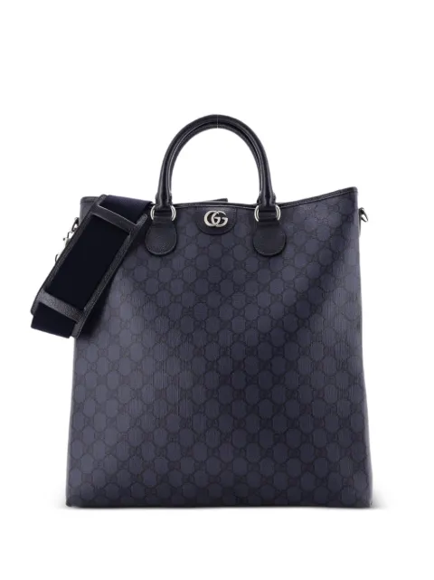 Gucci Pre-Owned Ophidia Convertible GG Coated Canvas Medium tote bag Blue UTVQ7TLRWMNEDG8N