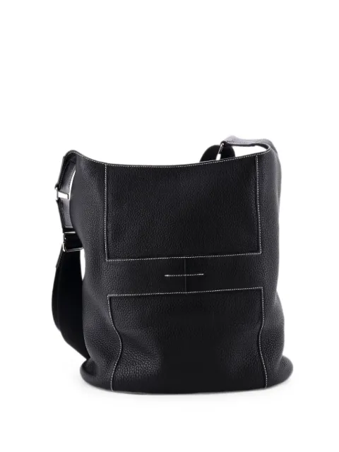 Hermès Pre-Owned Sac Good News Bag Leather GM crossbody bag Black KJFC3AY2X5CZGUR7
