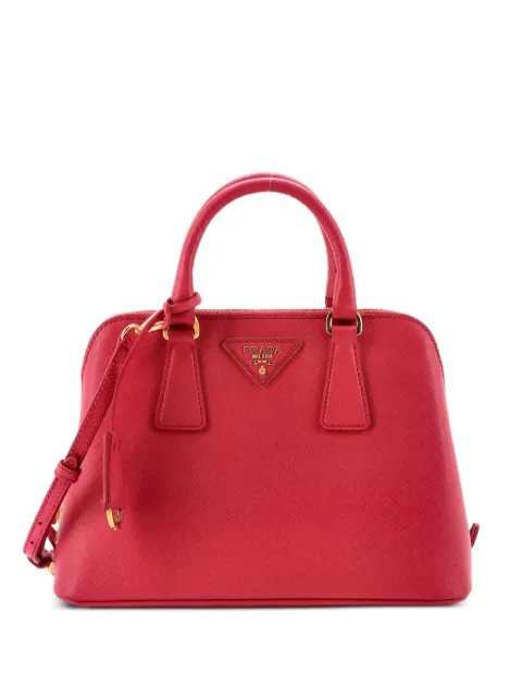 Prada Pre-Owned Promenade Bag Saffiano Leather Small satchel Pink GMN1T629LDABCFZU