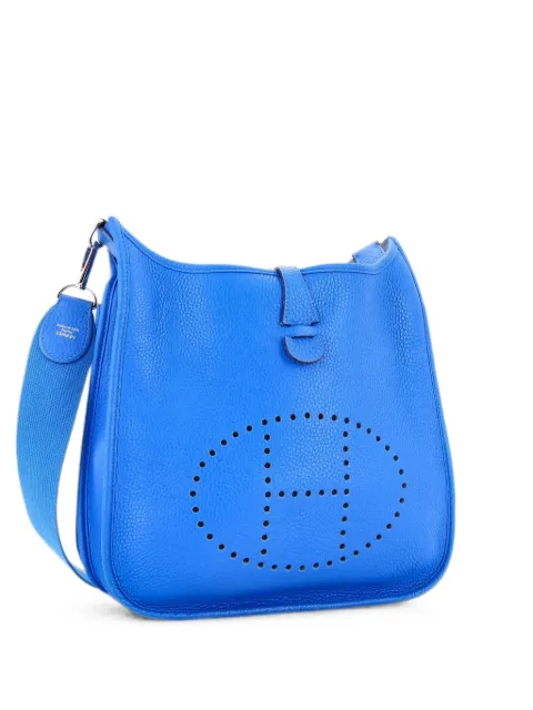 Hermès Pre-Owned Evelyne Bag Gen III Clemence PM crossbody bag Blue 5VG4WPEF0JHZBIUO