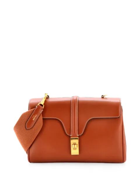 Celine Pre-Owned Soft 16 Bag Smooth Calfskin Teen shoulder bag Brown 1I58OZ0JFYSZYBSF
