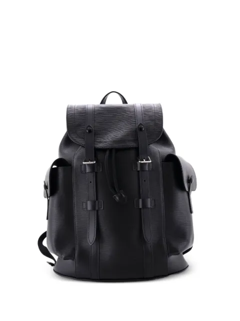 Louis Vuitton Pre-Owned Christopher Epi Leather PM backpack Black 2I6CF279BM23JUJZ