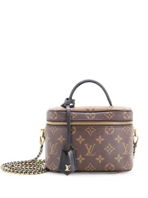 Louis Vuitton Pre-Owned Vanity Handbag Reverse Monogram Canvas PM satchel Brown 04JNDHXO6LYV1TGN