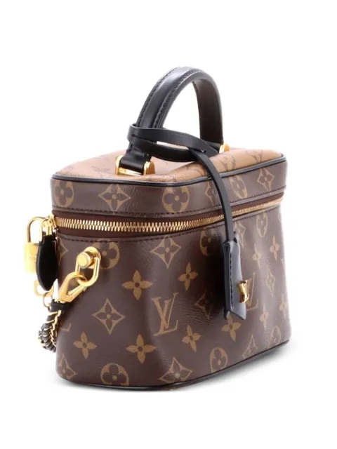 Louis Vuitton Pre-Owned Vanity Handbag Reverse Monogram Canvas PM satchel Brown CHTO9FVZ23DB1QZZ