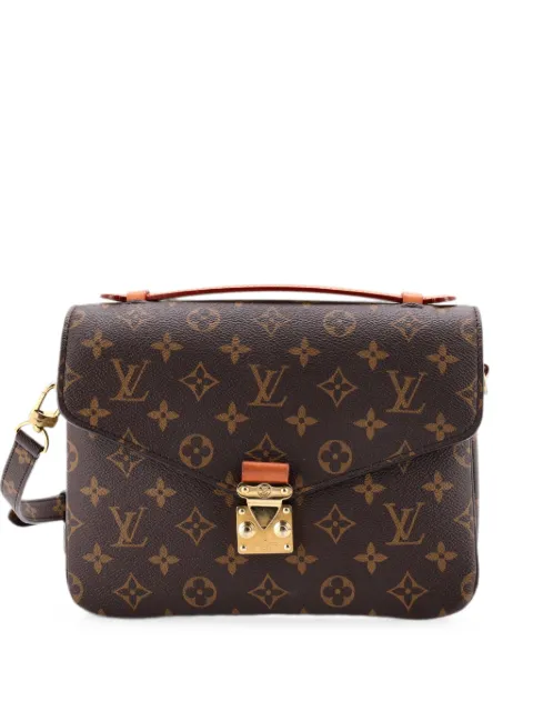 Louis Vuitton Pre-Owned Pochette Metis Monogram Canvas crossbody bag Brown NW3QT67DLDI73PF4
