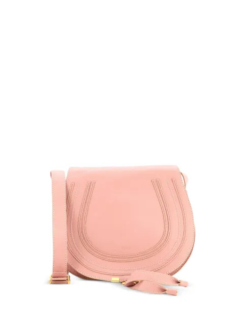 Chloé Pre-Owned Marcie Leather Medium crossbody bag Pink JCZQ7HHINT6DKP60