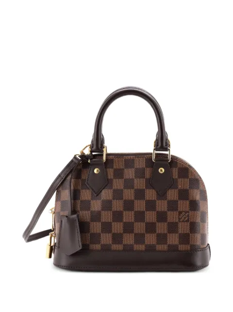 Louis Vuitton Pre-Owned Alma Handbag Damier BB shoulder bag Brown Z6S2CE6HBMWB25IE