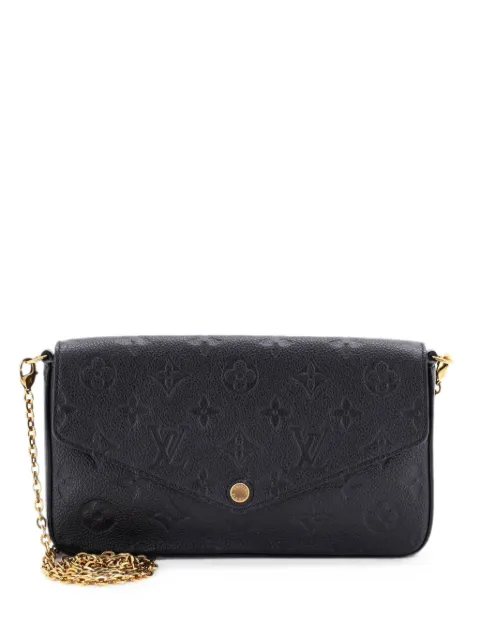 Louis Vuitton Pre-Owned Felicie Pochette Monogram Empreinte Leather crossbody bag Black 2ZF7JQJRI50QZT7O