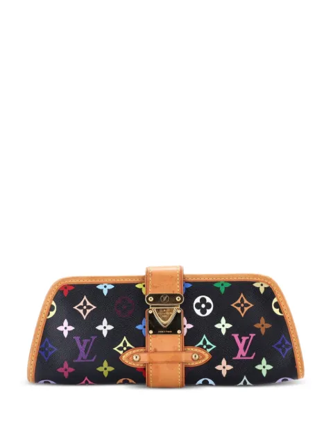 Louis Vuitton Pre-Owned Shirley Handbag Monogram Multicolor clutch bag Black FQEYMVRXLAB31HYR